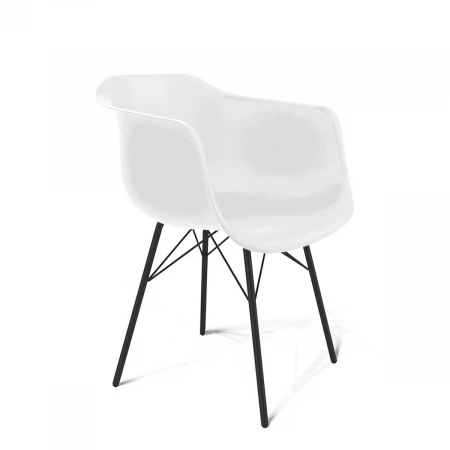 Стул Sheffilton SHT-ST31/S64 белый/черный муар 7554867706