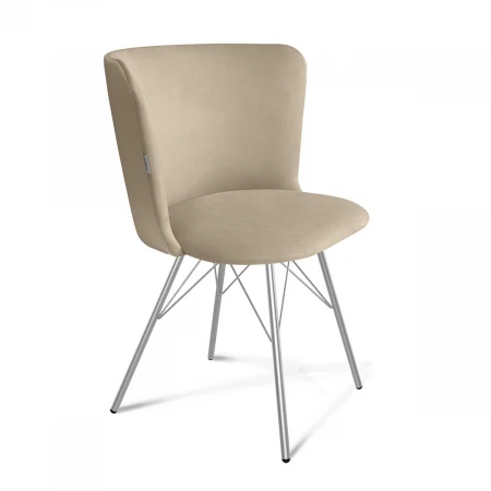 Кухонный стул Sheffilton SHT-ST36/S37 ванильный крем/хром лак 2323904602