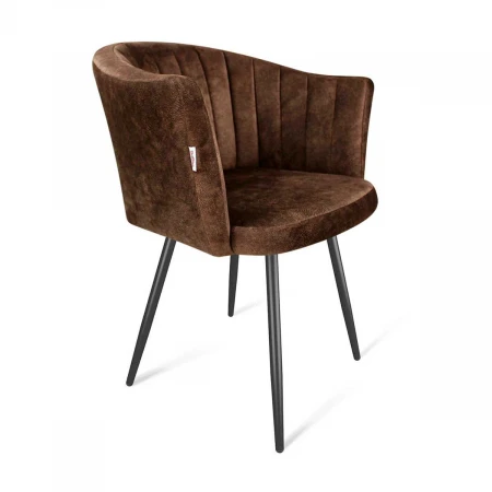 Кухонный стул Sheffilton SHT-ST42-1/S95-1 кофейный трюфель/черный муар 4097466402