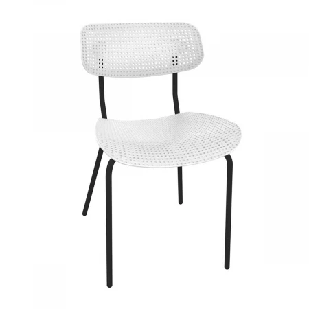 Кухонный стул Sheffilton SHT-S85М белый/черный 6231798801