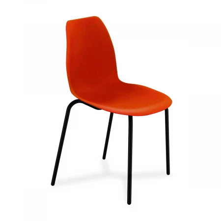 Кухонный стул Sheffilton SHT-ST29/S130 красный/чёрный муар 6102655403