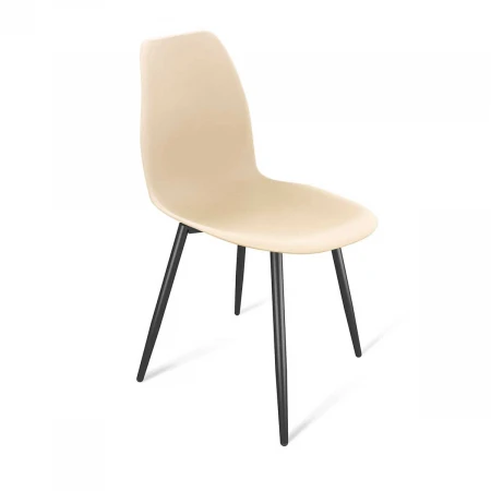 Кухонный стул Sheffilton SHT-ST29/S95-1 бежевый/черный муар 1582464801