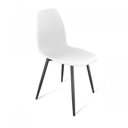 Кухонный стул Sheffilton SHT-ST29/S95-1 белый/черный муар 1582464802