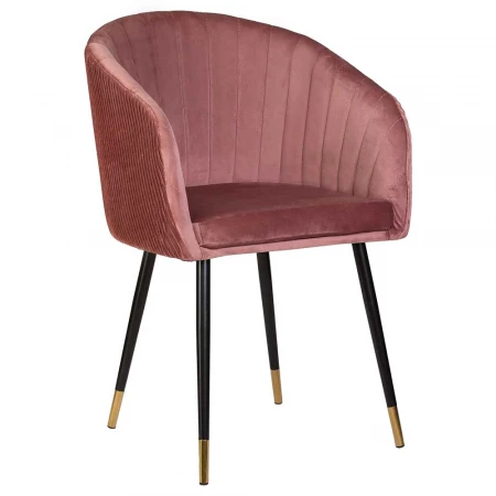 Стул обеденный DOBRIN MARY (бронзово-розовый велюр (1922-17)) 7305-LM MARY