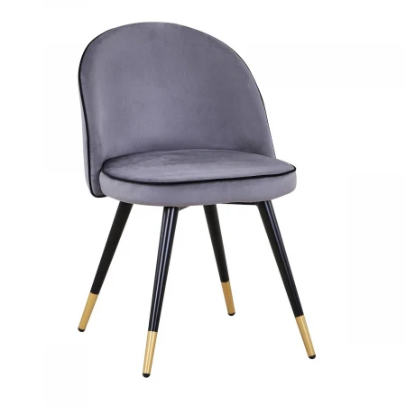 Кухонный стул Stool Group Gabi LUX велюр серый DC-69030H HLR-21