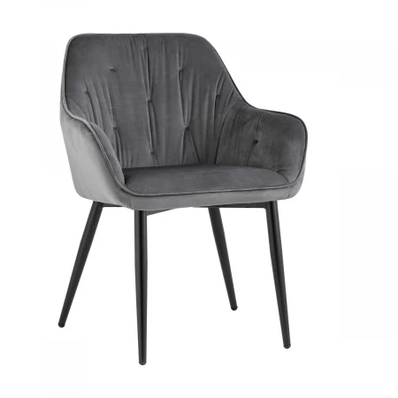 Кухонный стул Stool Group Алекса велюр серый DC-1508 HLR-21
