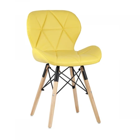 Кухонный стул Stool Group Бон экокожа желтый DC-19122601 yellow
