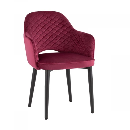 Кухонный стул Stool Group Венера диамант велюр бордовый MC16-2YS KD HLR-38