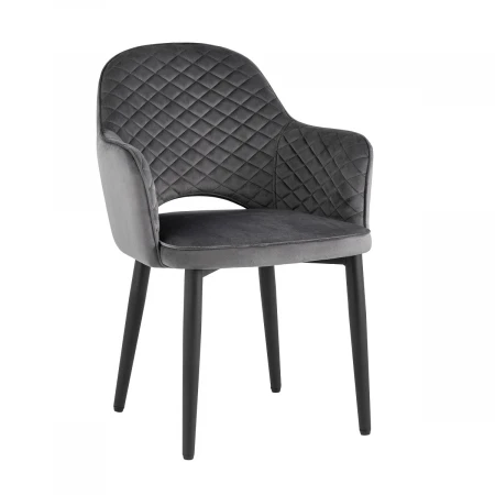 Кухонный стул Stool Group Венера диамант велюр серый MC16-2YS KD HLR-21