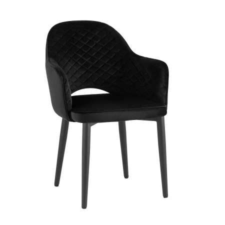 Кухонный стул Stool Group Венера диамант велюр черный MC16-2YS KD HLR-66