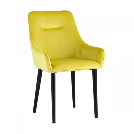Кухонный стул Stool Group Джоан велюр жёлтый AV 420-H19-08