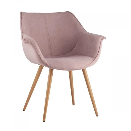 Кухонный стул Stool Group Джулиан розовый c подлокотниками DC-1501 XH080-16