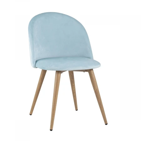 Кухонный стул Stool Group Лион велюр пыльно-голубой DC-69030 HLR-16