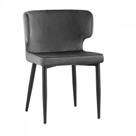 Кухонный стул Stool Group Матео велюр серый MC110 KD HLR-21