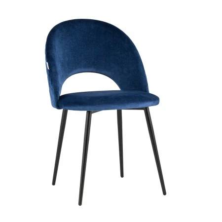 Кухонный стул Stool Group Меган велюр с ромбами синий AV 416 Cb-08