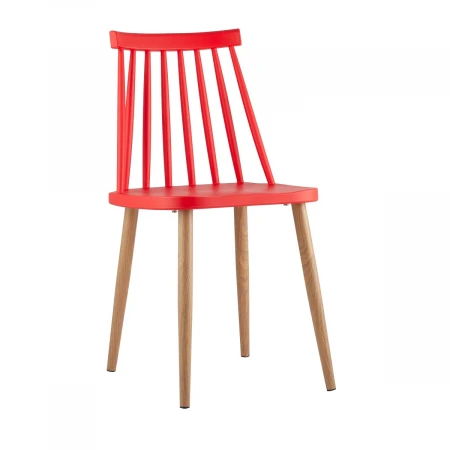 Кухонный стул Stool Group Морган пластиковый красный Y820 red