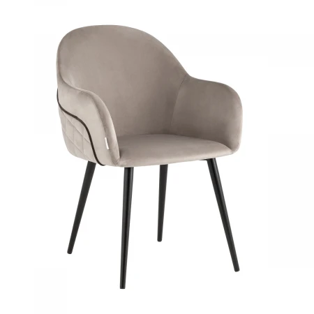 Кухонный стул Stool Group Новел велюр серо-коричневый AV 334-H61/74-08