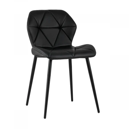 Кухонный стул Stool Group Эдвин экокожа черный AV 407-223-08(P)