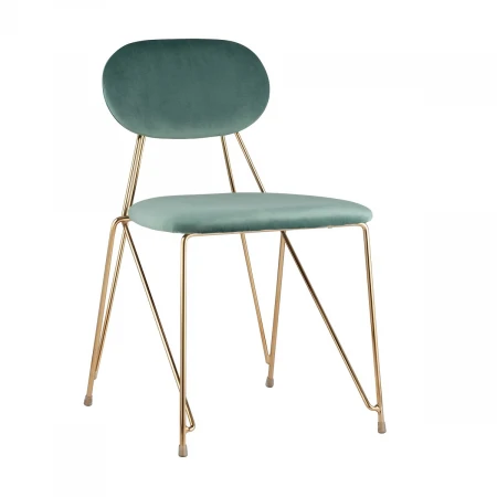 Кухонный стул Stool Group Элис вельвет мятный FDC7020 MINT FUT-70