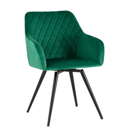 Кухонный стул вращающийся Stool Group Дастин велюр зеленый AV 310-C697-K14PM-08