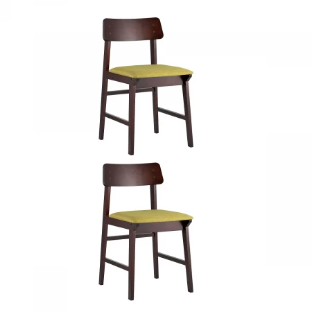 Кухонный стул Stool Group ODEN NEW мягкое сидение оливковое 2 шт. MH52035 BZ-13 GREEN-KOROB2