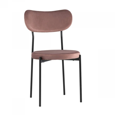 Кухонный стул Stool Group Барбара велюр пыльно-розовый DC-09040 HLR-44