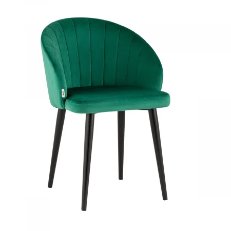 Кухонный стул с подлокотниками Stool Group Брюссель велюр зелёный AV 303-C697-08