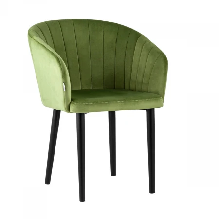 Кухонный стул с подлокотниками Stool Group Нейтон велюр травяной AV 307-H27-08