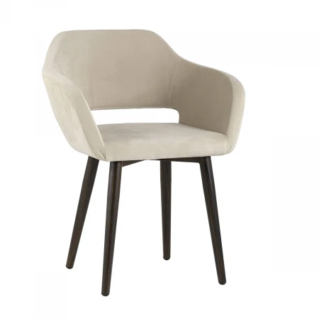 Кухонный стул с подлокотниками Stool Group Саймон велюр бежевый fb-saimon-awd-vl-18