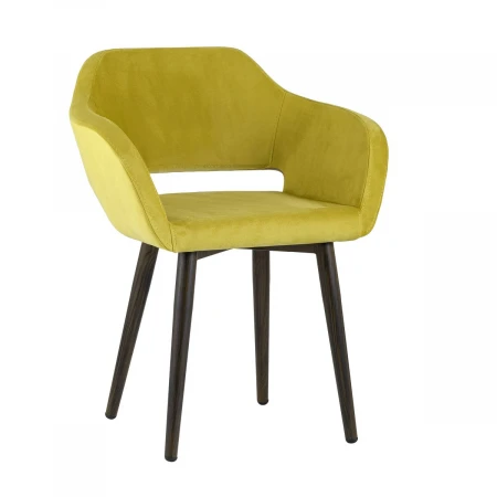 Кухонный стул с подлокотниками Stool Group Саймон велюр золотистый fb-saimon-awd-vl-28