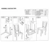 Кухонный стул Woodville Reno 11002 Кухонный стул Woodville Reno 11002