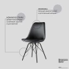 Кухонный стул Bergenson Bjorn Mirkl BZMRK-CST-LTH-BLK Кухонный стул Bergenson Bjorn Mirkl BZMRK-CST-LTH-BLK