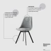 Кухонный стул Bergenson Bjorn Pirel BZPRL-CST-VLR-GR Кухонный стул Bergenson Bjorn Pirel BZPRL-CST-VLR-GR