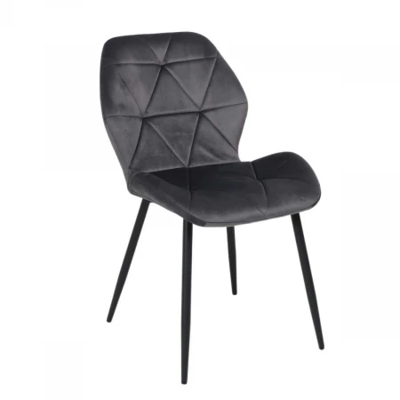 Кухонный стул AksHome Congo темно-серый, велюр 90024