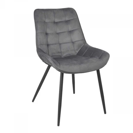 Кухонный стул AksHome Darren темно-серый, велюр 76478