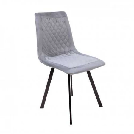 Кухонный стул AksHome Ezra темно-серый, велюр 78700