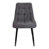 Кухонный стул AksHome Fred темно-серый, ткань 72358 Кухонный стул AksHome Fred темно-серый, ткань 72358