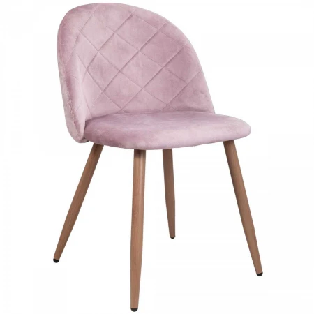Кухонный стул AksHome Honnor пыльная роза, велюр 67625