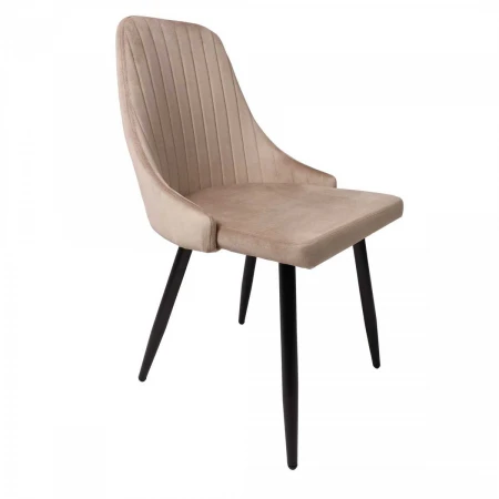 Кухонный стул AksHome Megan бежевый, велюр 67636