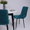 Кухонный стул AksHome Mira морской, велюр 67047 Кухонный стул AksHome Mira морской, велюр 67047