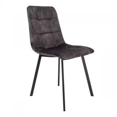 Кухонный стул AksHome Vermont винтажный серый, велюр 78266