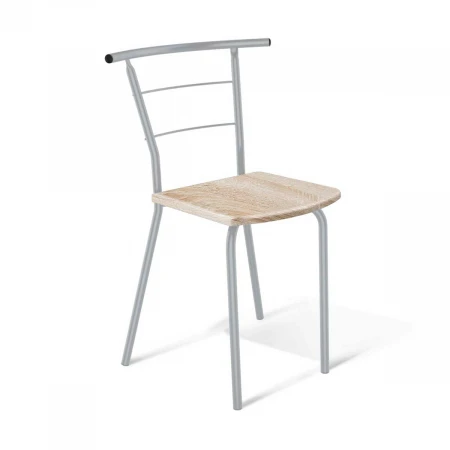 Кухонный стул Sheffilton SHT-S53 дуб сонома/ал.металлик 1847616603