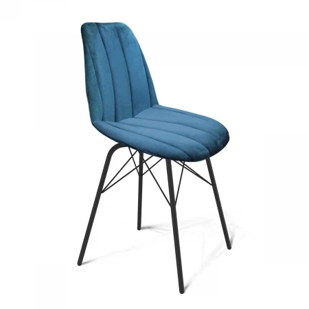 Кухонный стул Sheffilton SHT-ST29-C1/S64 морская глубина/черный муар 2311305502