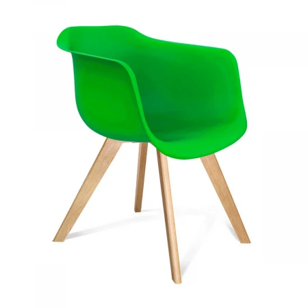 Стул Sheffilton SHT-ST31/S39 зеленый/прозрачный лак 2138586215