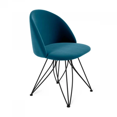 Стул Sheffilton SHT-ST35/S113 тихий океан/черный муар 7406184301