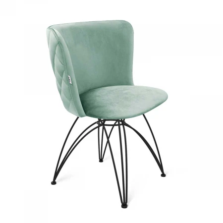 Кухонный стул Sheffilton SHT-ST36-3/S112 нежная мята/черный муар 5145865601