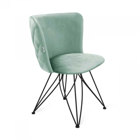 Кухонный стул Sheffilton SHT-ST36-3/S113 нежная мята/черный муар 4347081703