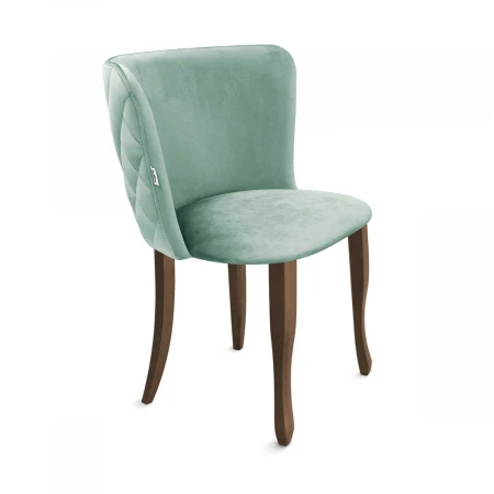 Кухонный стул Sheffilton SHT-ST36-3/S122 нежная мята/темный орех/черный муар 9045635402