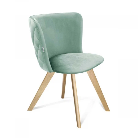 Кухонный стул Sheffilton SHT-ST36-3/S39 нежная мята/прозрачный лак 6894793403