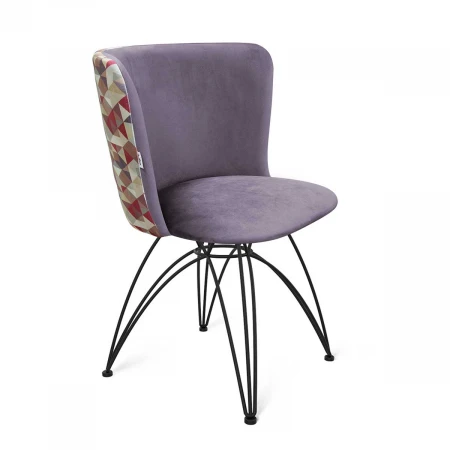 Кухонный стул Sheffilton SHT-ST36-4/S112 сумеречная орхидея/черный муар 5755051301
